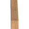 Ekena Millwork 6"W x 20"D x 24"H Westlake Rough Sawn Knee Brace, Western Red Cedar BRC06X20X24WTL00RWR - alternate 4